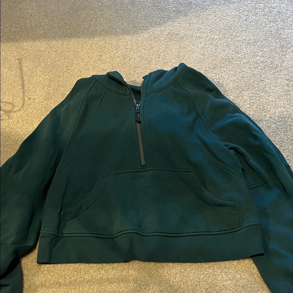 lululemon scuba oversized half zip hoodie